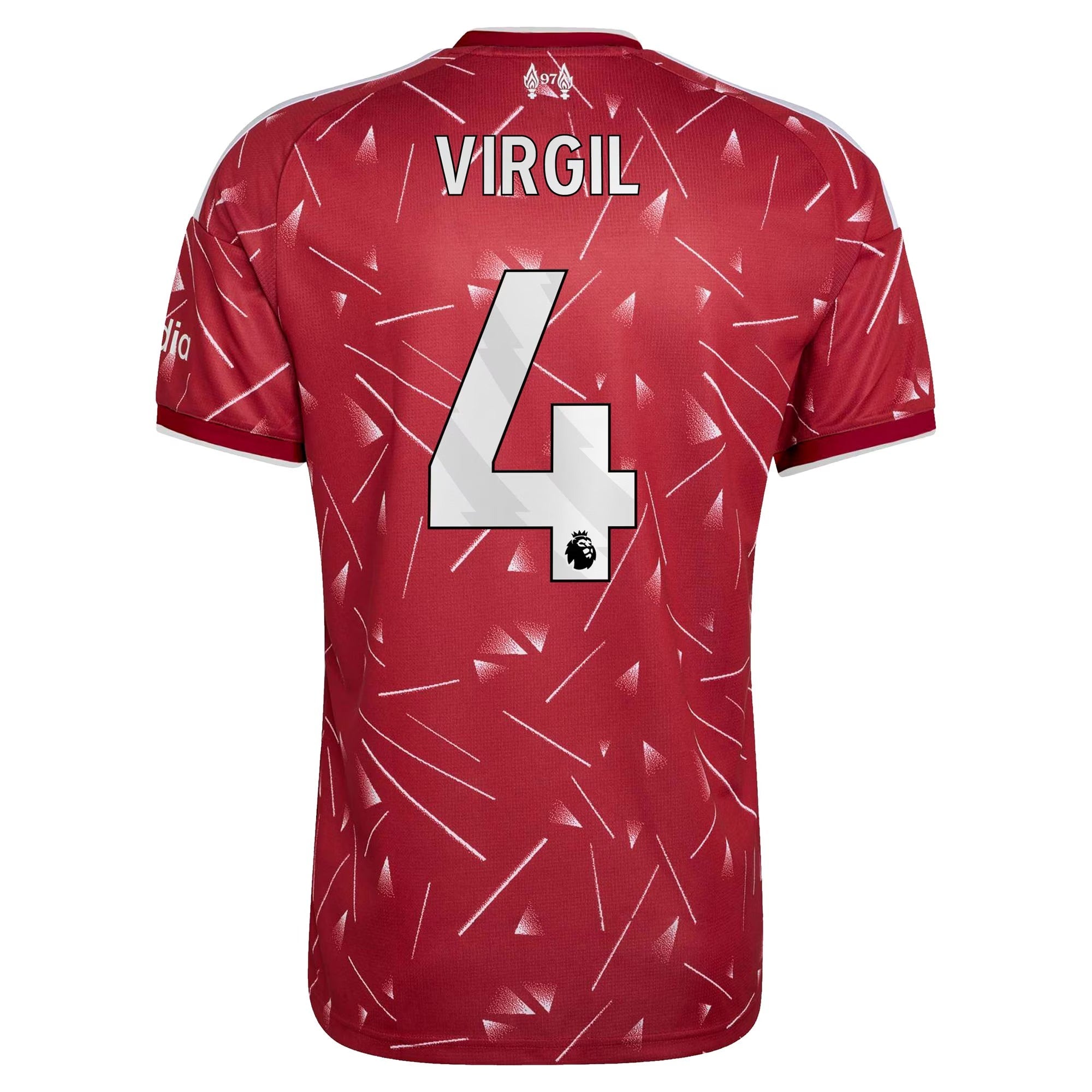 Virgil van Dijk Liverpool Official-Adidas 2026/27 Home Replica Jersey - Red