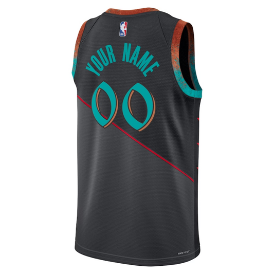 Washington Wizards Unisex 2023/24 Custom Swingman Jersey - Black - City Edition