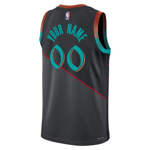 Washington Wizards Unisex 2023/24 Custom Swingman Jersey - Black - City Edition