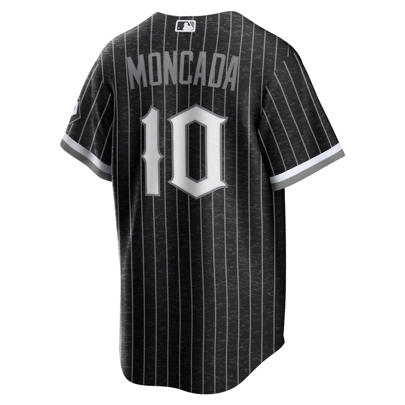 Yoan Moncada Chicago White Sox Nike City Connect Player Jersey - Black