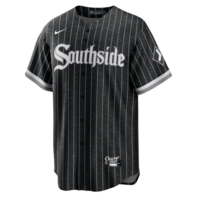 Yoan Moncada Chicago White Sox Nike City Connect Player Jersey - Black