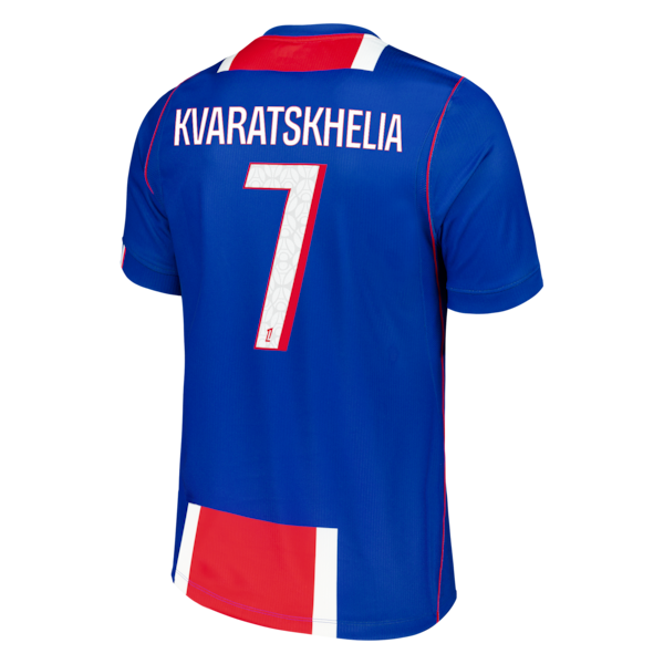Official-nike Khvicha Kvaratskhelia Paris Saint-Germain 2026/27 Home Stadium Replica Jersey Blue