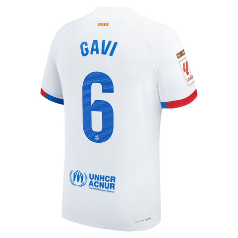 Gavi Barcelona Nike 2023/24 Third Authentic Jersey - Aqua