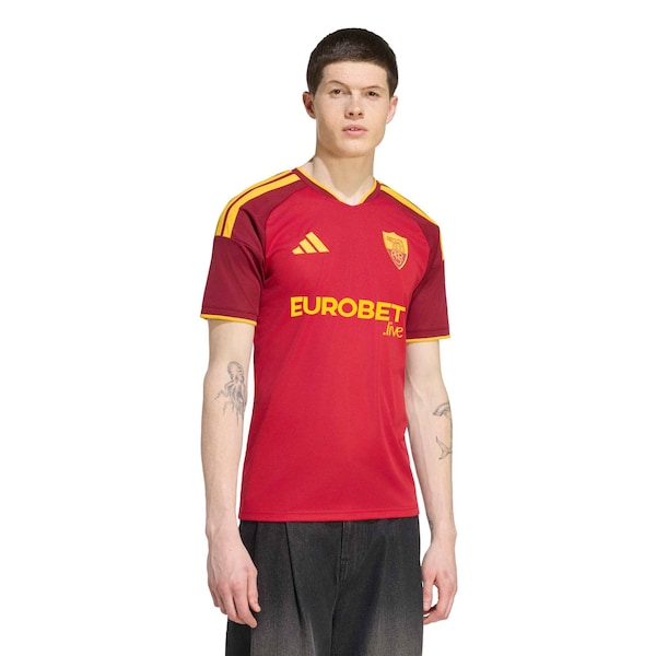AS Roma Official-Adidas 2026/27 Home Replica Jersey - Red