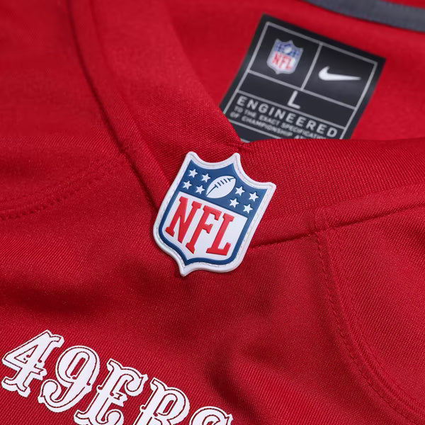 Romello Height San Francisco 49ers Official-Nike Team Game Jersey - Scarlet
