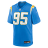 Jordan Jefferson Los Angeles Chargers Official-Nike Team Game Jersey - Powder Blue