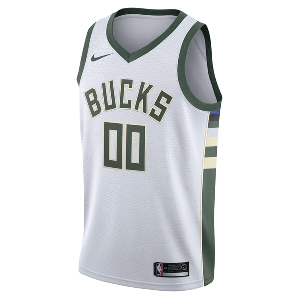 Teams Fans Shop Milwaukee Bucks Nike 2020/21 Swingman Custom Jersey - White