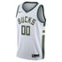 Teams Fans Shop Milwaukee Bucks Nike 2020/21 Swingman Custom Jersey - White