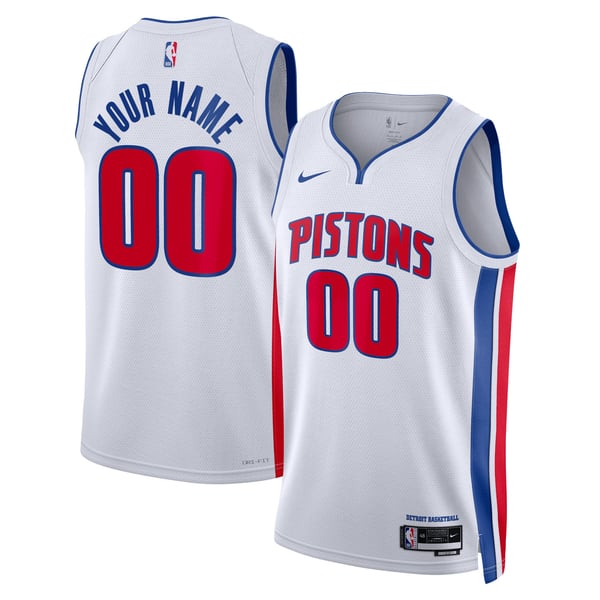 Teams Fans Shop Unisex Nike Detroit Pistons Swingman Custom Jersey