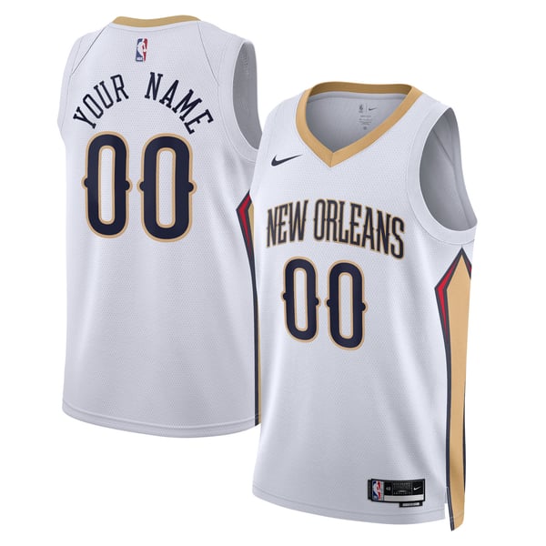 Teams Fans Shop Nike Unisex New Orleans Pelicans Swingman Custom Jersey