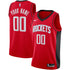 Teams Fans Shop Nike Men's Houston Rockets Custom Swingman Jersey