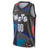 Brooklyn Nets Nike Unisex 2023/24 Custom Swingman Jersey - Black - City Edition
