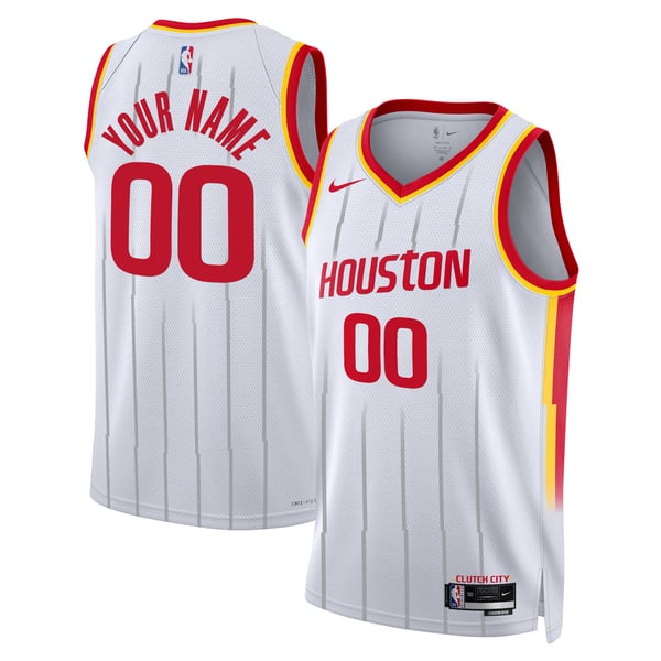 Teams Fans Shop Nike Unisex Houston Rockets Swingman Custom Jersey Association