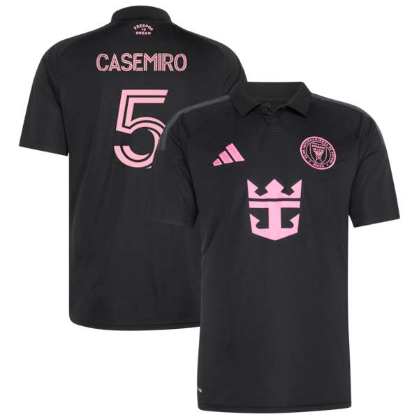 Casemiro Inter Miami CF Official-Adidas 2026 Presagio Replica Jersey - Black