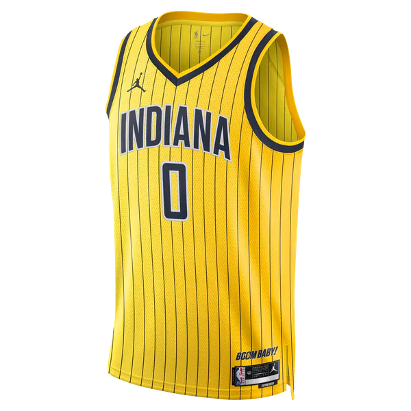 Teams Fans Shop Tyrese Haliburton Indiana Pacers Jordan Brand Unisex Jersey