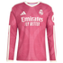 Real Madrid Official-Adidas 2026/27 Third Replica Custom Long Sleeve Jersey - Pink