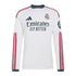 Real Madrid Official-Adidas 2026/27 Home Replica Custom Long Sleeve Jersey - White