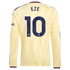 Eberechi Eze Arsenal Official-Adidas 2026/27 Third Replica Long Sleeve Jersey - Yellow