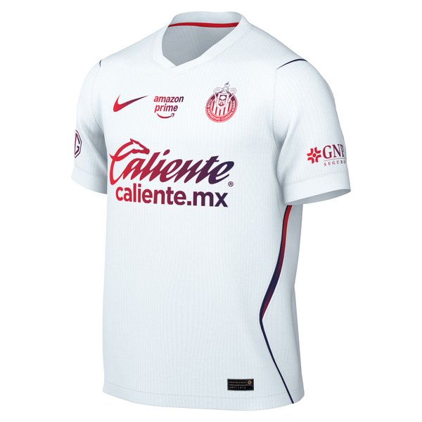 Chivas Official-Nike 2026/27 Away Match Authentic Jersey - White
