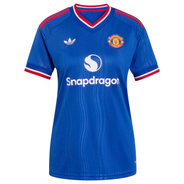 Manchester United Official-Adidas Women's 2026/27 Away Replica Jersey - Royal