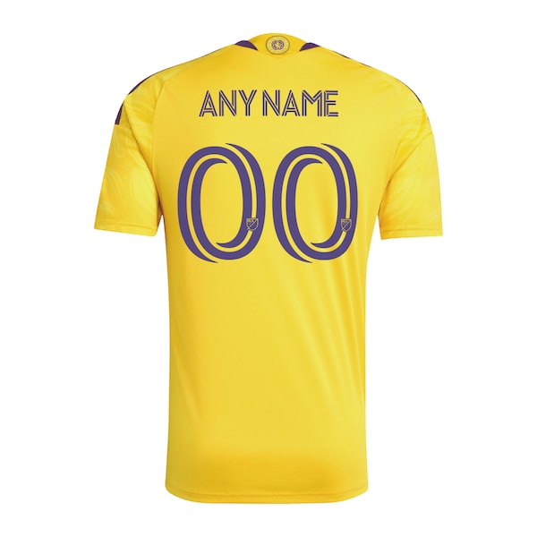 Official-Adidas Orlando City SC 2026 Sunken Treasure Kit Replica Custom Jersey Yellow