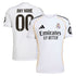 Official-Adidas Real Madrid 2025/26 Home Replica Custom Jersey White