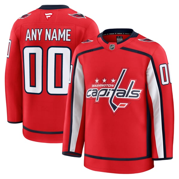 Teams Fans Shop Fanatics Men's Washington Capitals Home Jersey - Red