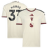 Kobbie Mainoo Manchester United Official-Adidas 2026/27 Third Replica Jersey - Cream