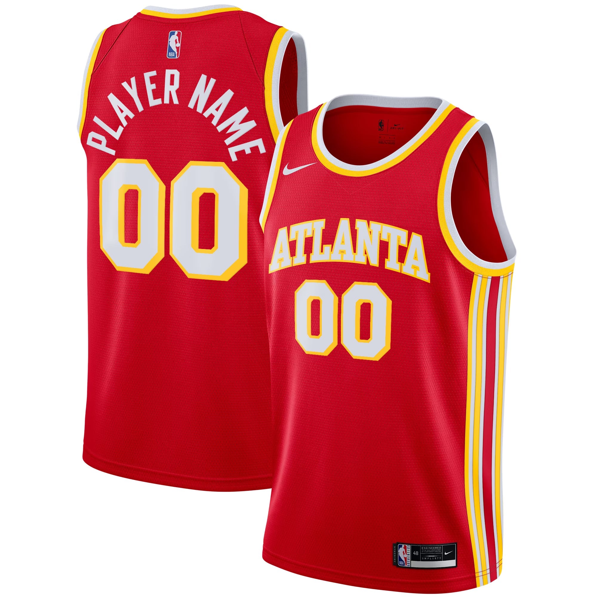 Teams Fans Shop Nike Atlanta Hawks Swingman Jersey Icon