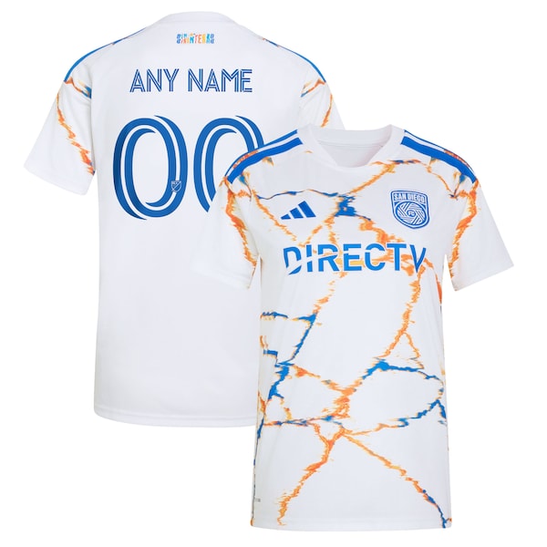 Official-Adidas San Diego FC Women's 2026 Celebration of Unprecedented Unity Kit Replica Custom Jersey White