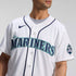 Seattle Mariners Official-Nike 50th Anniversary Patch Home Authentic Jersey - White