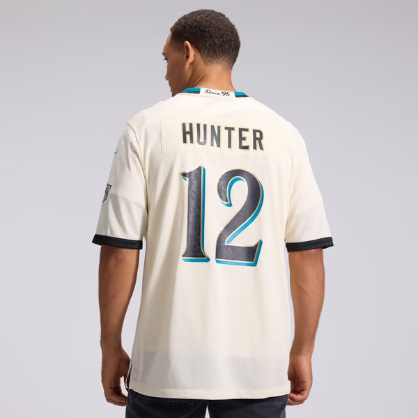 Travis Hunter Jacksonville Jaguars Official-Nike 2026 Rivalries Collection Game Jersey - Natural