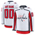 Teams Fans Shop Fanatics Washington Capitals Away Premium Custom Jersey - White
