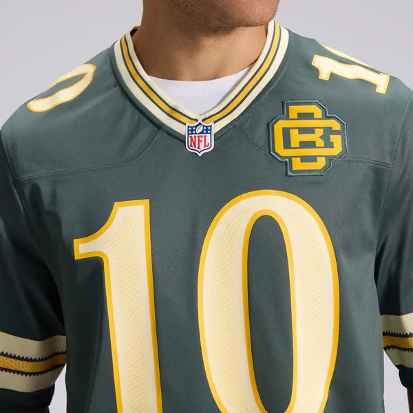 Jordan Love Green Bay Packers Official-Nike 2026 Rivalries Collection Game Jersey - Green