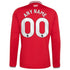 Official-Adidas Manchester United 2026/27 Home Replica Long Sleeve Custom Jersey Red