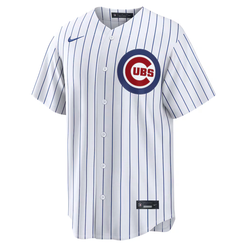 Ryan Zeferjahn Chicago Cubs Official-Nike Home Replica Jersey - White