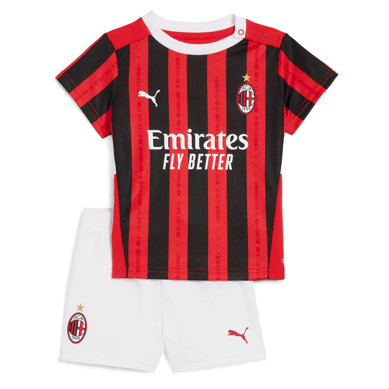 AC Milan PUMA Home 2024/25 Little Kids Custom Jersey - Red