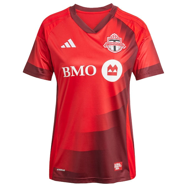 Official-Adidas Toronto FC 2025 Club Kit Replica Custom Jersey Red