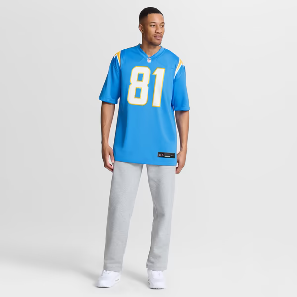 Patrick Herbert Los Angeles Chargers Official-Nike Team Game Jersey - Powder Blue