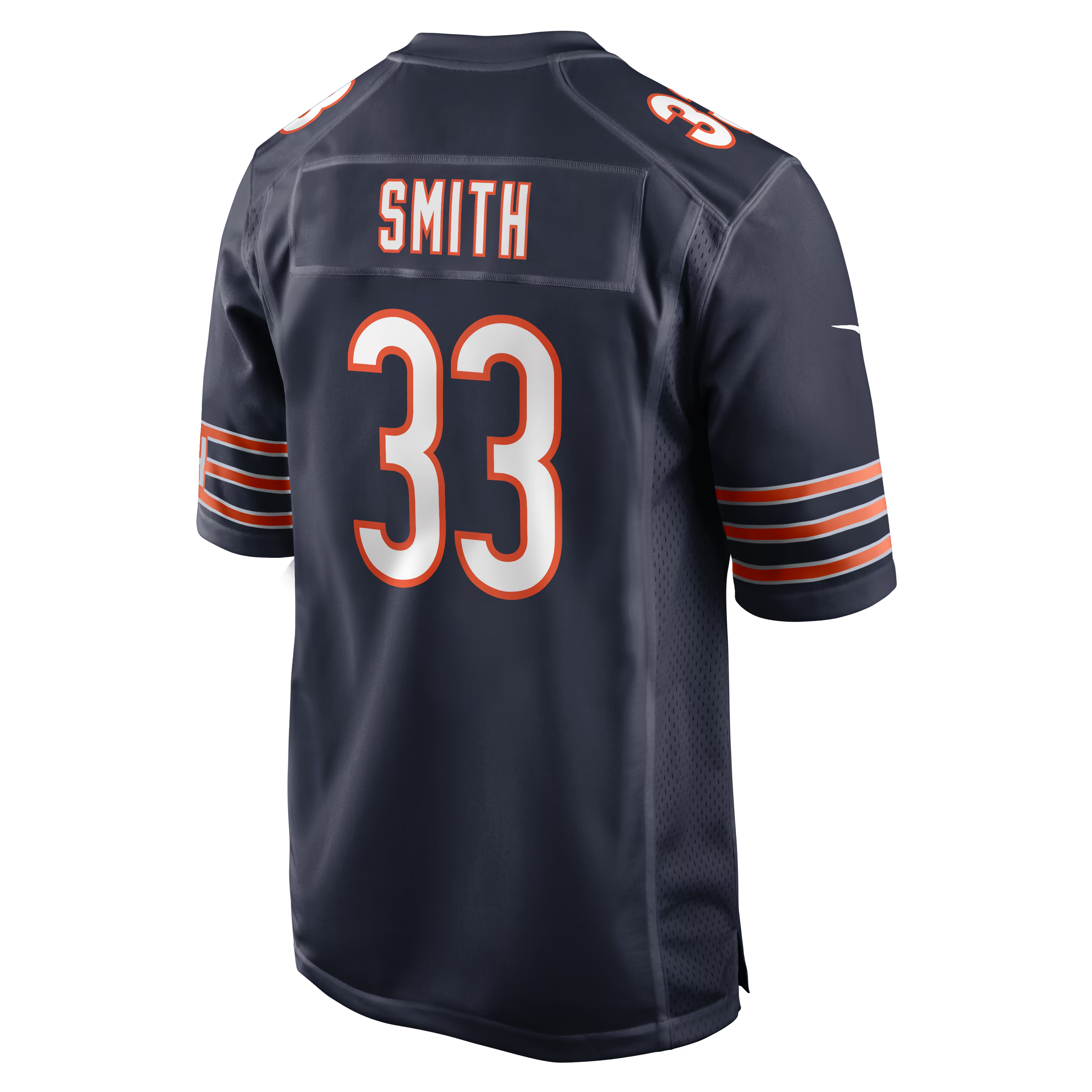 Keidron Smith Chicago Bears Official-Nike Team Game Jersey - Navy