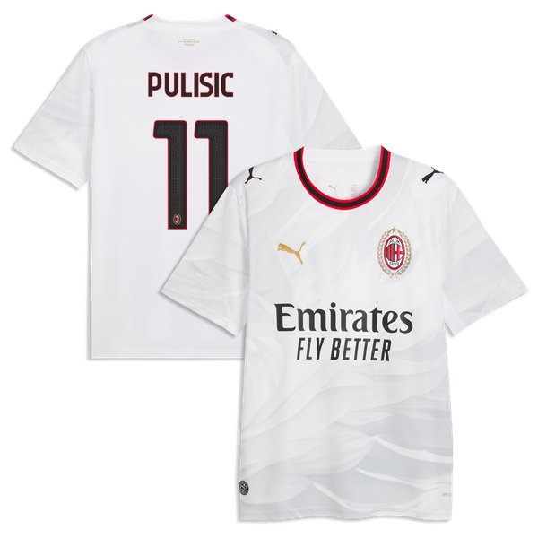 Christian Pulisic AC Milan Official-Puma 2026/27 Away Replica Jersey - White