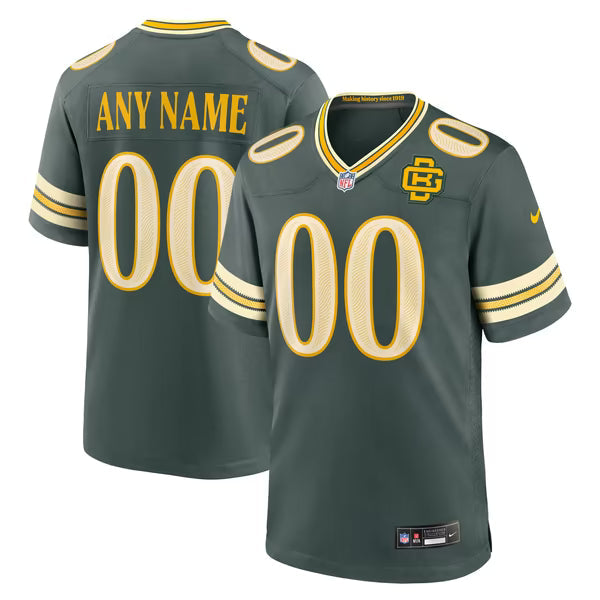 Green Bay Packers Official-Nike 2026 Rivalries Collection Game Custom Jersey - Green