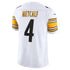 DK Metcalf Pittsburgh Steelers Official-Nike Vapor F.U.S.E. Stitched Limited Jersey - White