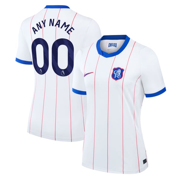 Chelsea Official-Nike Women's 2026/27 Third Stadium Replica Jersey Custom Jersey - White