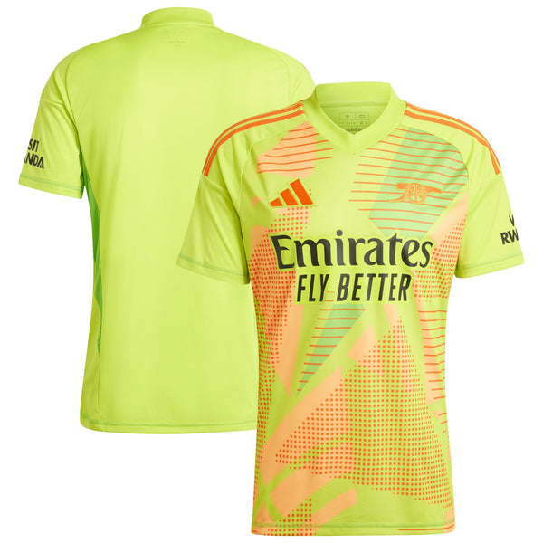 Arsenal adidas Home Goalkeeper 2024/25 Custom Jersey - Green