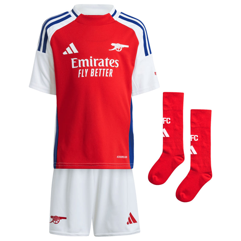 Arsenal adidas Home Minikit 2024-25 Player Custom Jersey