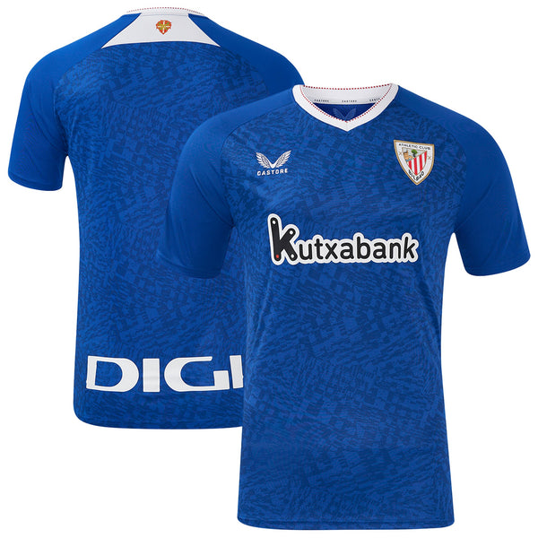 Athletic Bilbao Castore Away 2024/25 Custom Jersey - Blue