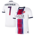 Official-nike Khvicha Kvaratskhelia Paris Saint-Germain 2026/27 Away Stadium Replica Jersey White