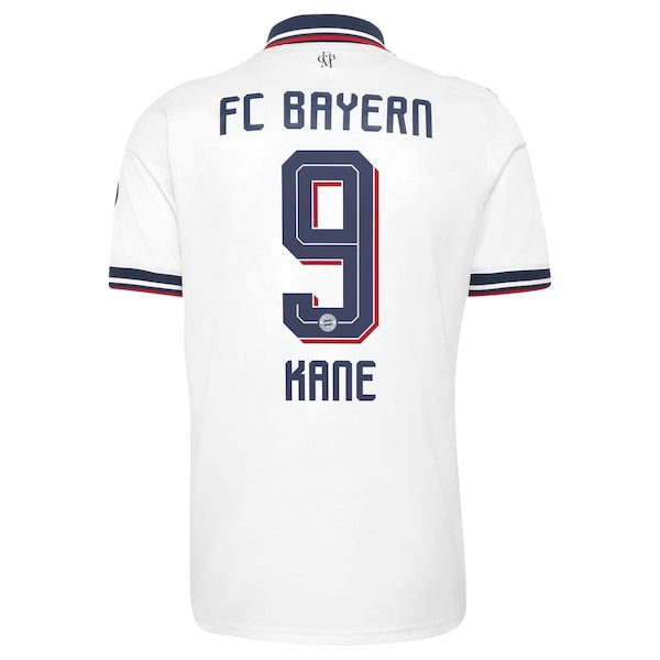 Harry Kane Bayern Munich Official-Adidas 2026/27 Away Replica Jersey - White