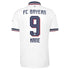 Harry Kane Bayern Munich Official-Adidas 2026/27 Away Replica Jersey - White